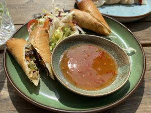 springrolls at An Chay in Leipzig