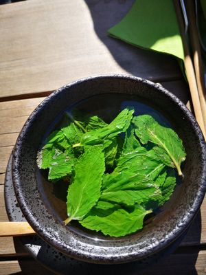 Minztee at An Chay in Leipzig