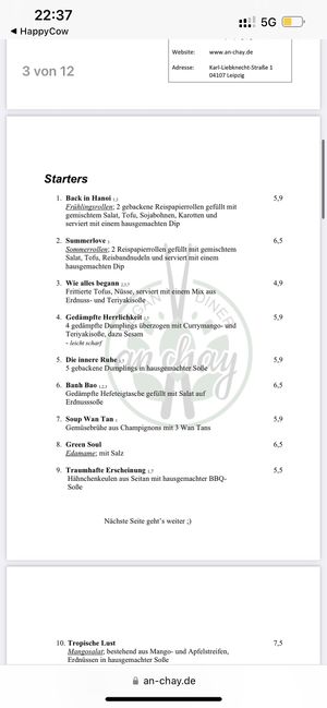   at An Chay in Leipzig