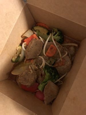 „Happy cow“ dish 😉 (rice as a side)  at An Chay in Leipzig