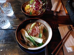 Pfad der Liebe and Pho at An Chay in Leipzig