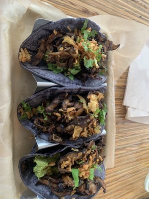 Mushroom tacos  at Forward Brewing in Annapolis