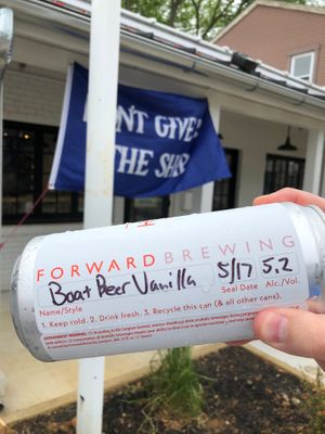 Fresh beer at Forward Brewing in Annapolis