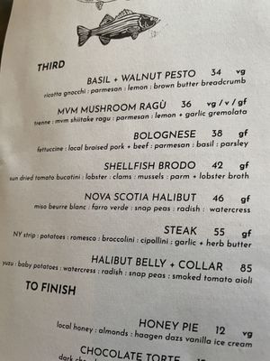   at The Covington Restaurant in Edgartown