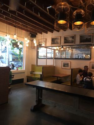 Inside decor at The Covington Restaurant in Edgartown