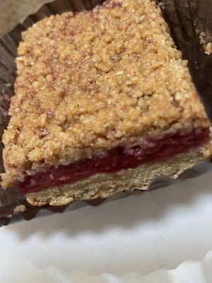 Strawberry Oat Bars  at Gone Pie in Tarrytown