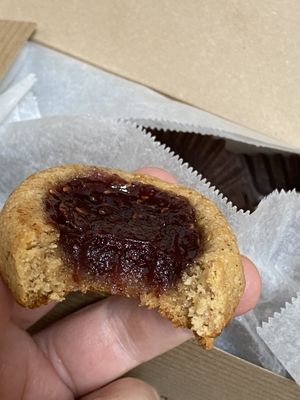 strawberry thumbprints  at Gone Pie in Tarrytown