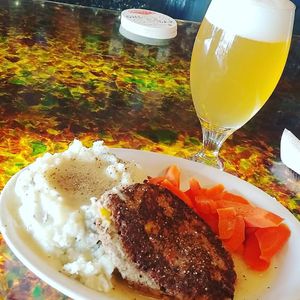vegan meatloaf at Trinity Brewing Company in Colorado Springs