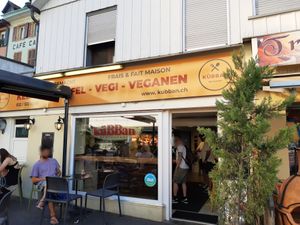 Vegan ad at küBBan in Biel