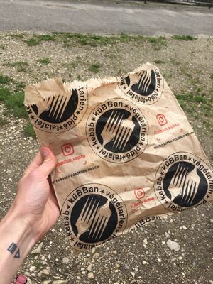 Their veg' friendly packaging at küBBan in Biel