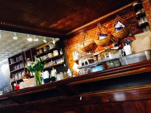 Cozy interior at Liquid Earth in Baltimore