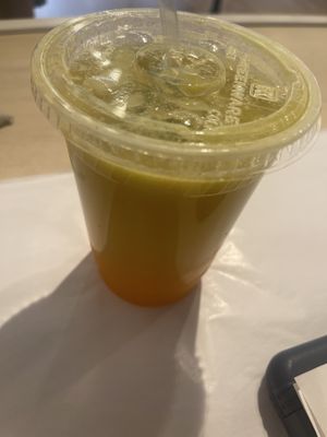 Facelifter juice  at Liquid Earth in Baltimore