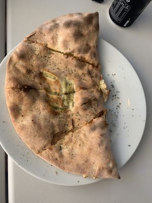 Garlic bread at La Pizza in Tavira