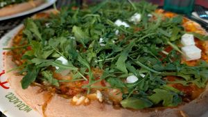 Pizza Rufus at La Pizza in Tavira