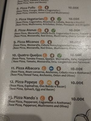  at La Pizza in Tavira
