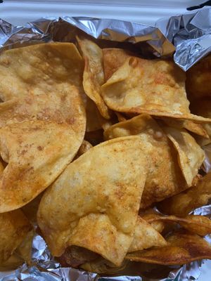 Nacho Chips at TLC Vegan Kitchen in Richardson
