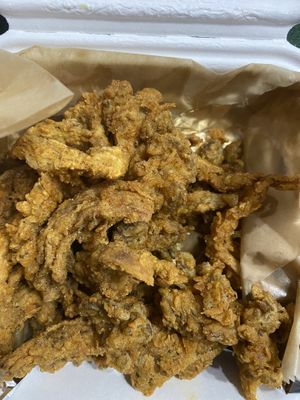 Fried mushrooms  at TLC Vegan Kitchen in Richardson