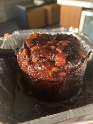 Gooey chocolate cake  at TLC Vegan Kitchen in Richardson