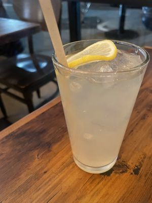 Ginger turmeric lemonade   at TLC Vegan Kitchen in Richardson