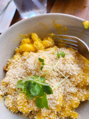 Mac& cheese at TLC Vegan Kitchen in Richardson