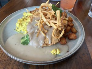 Crispy TLC Breakfast  at TLC Vegan Kitchen in Richardson