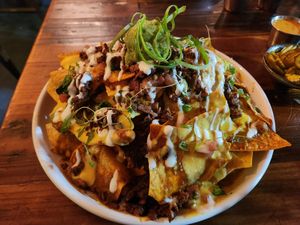 Nachos at TLC Vegan Kitchen in Richardson