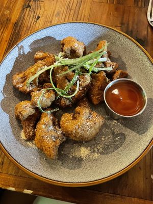 Cauliflower Bites  at TLC Vegan Kitchen in Richardson