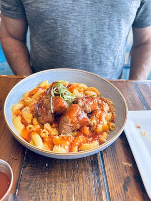 Cauliflower Mac! So good  at TLC Vegan Kitchen in Richardson