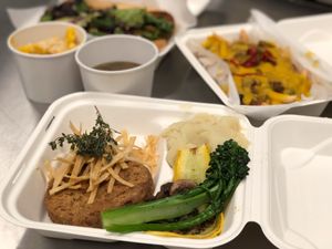 Country Fried Steak at TLC Vegan Kitchen in Richardson