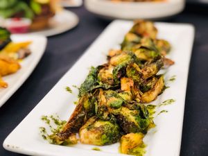Crispy Brussel Sprouts at TLC Vegan Kitchen in Richardson