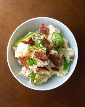 Creamy Dill Potato Salad at TLC Vegan Kitchen in Richardson