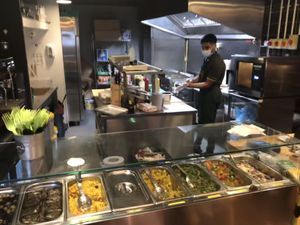 Clean kitchen   at Umi Falafel - George's St Arcade in Dublin