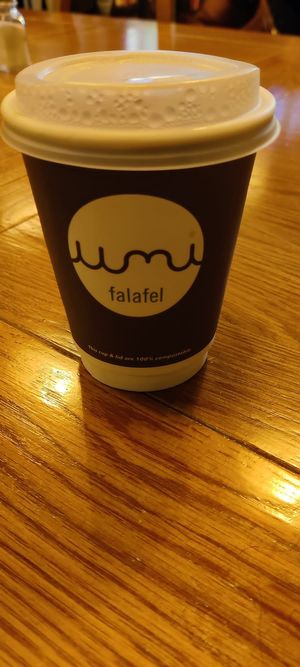 Mint tea at Umi Falafel - George's St Arcade in Dublin