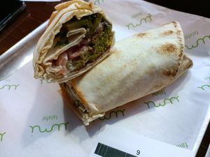 Lebanese falafel at Umi Falafel - George's St Arcade in Dublin