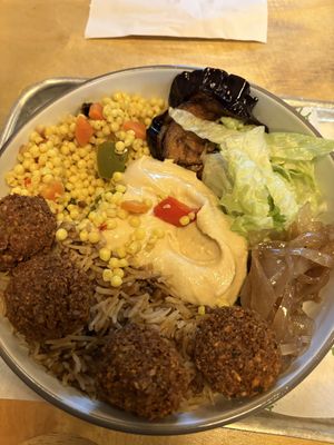   at Umi Falafel - George's St Arcade in Dublin