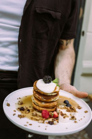 Pancakes at Greenfinch in Berlin