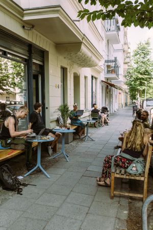 Terasse at Greenfinch in Berlin