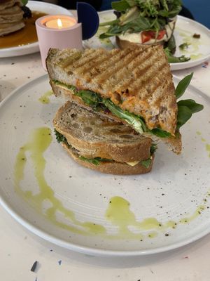 Grilled cheese sandwich  at Greenfinch in Berlin
