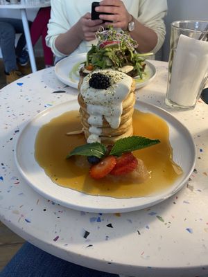 Vegan Pancakes 😍  at Greenfinch in Berlin