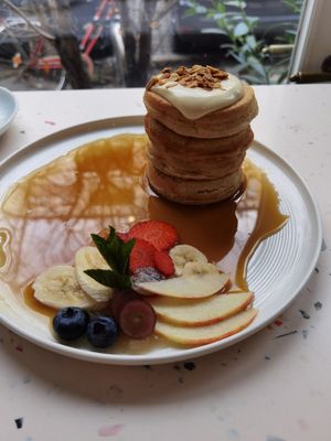 Pancakes 🥞 für 12 Euro at Greenfinch in Berlin