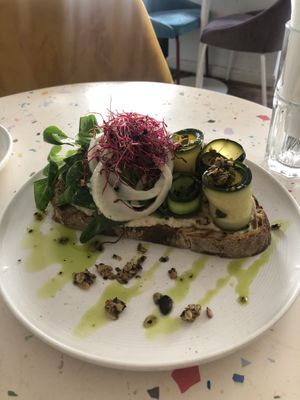 Harvest toast (12,50€)  at Greenfinch in Berlin