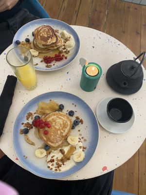 Pancakes at Greenfinch in Berlin