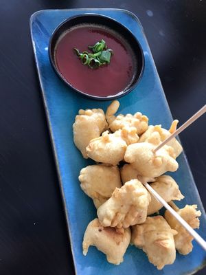 Tofu fritters: A must try!  at Veggo Sizzle in Five Dock