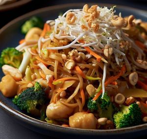 Pad Thai at Veggo Sizzle in Five Dock