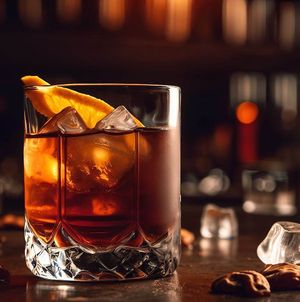 Old Fashioned Whisky at Veggo Sizzle in Five Dock