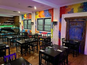 Dine-in Area at Veggo Sizzle in Five Dock