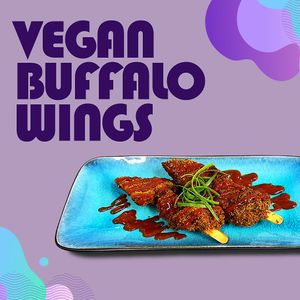 Vegan Buffalo Wings at Veggo Sizzle in Five Dock