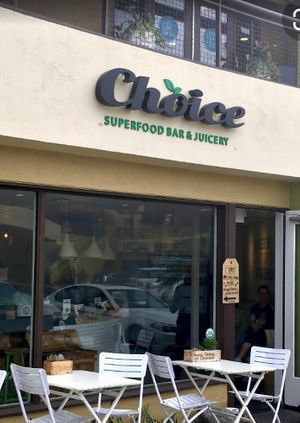   at Choice Juicery  in Carlsbad