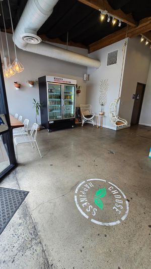 Inside store at Choice Juicery  in Carlsbad