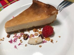 Chesecake at Soul Food by Aris in Zurich